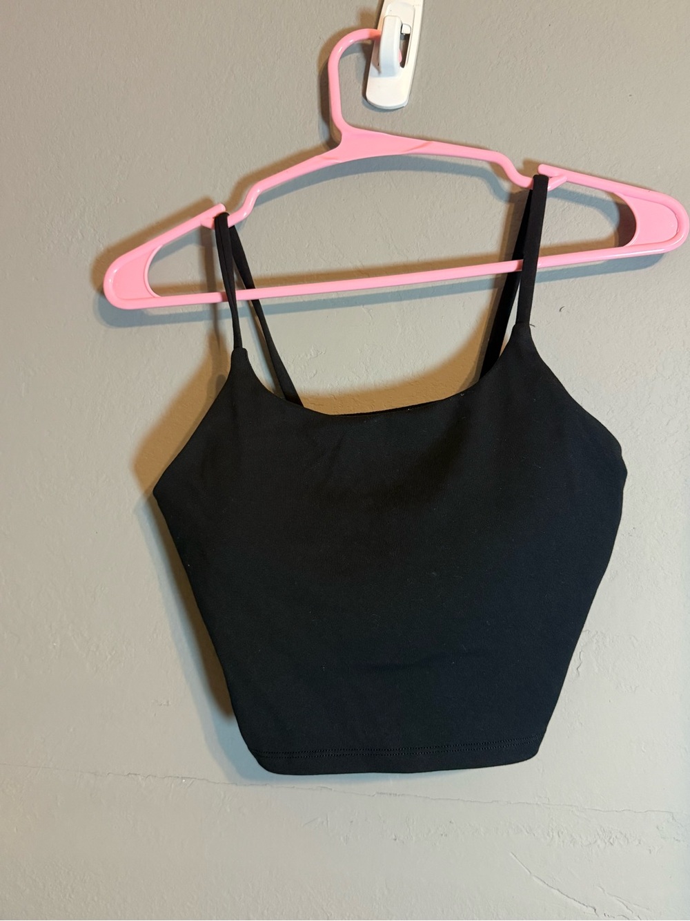 2 PACK Black and teal active tank Tank Top - Simple Strappy Crop